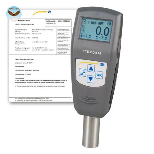 Máy đo độ cứng cao su PCE DDD 10-ICA (0 ... 100 Shore D; Chứng chỉ ISO)